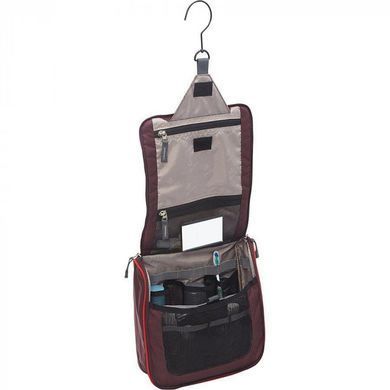 Косметичка Deuter Wash Center II, Aubergine/Fire (DTR 39464.5522)
