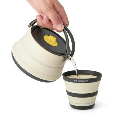 Чайник складаний Sea to Summit Frontier UL Collapsible Kettle, 1.1 L, Bone White (STS ACK025011-381001)