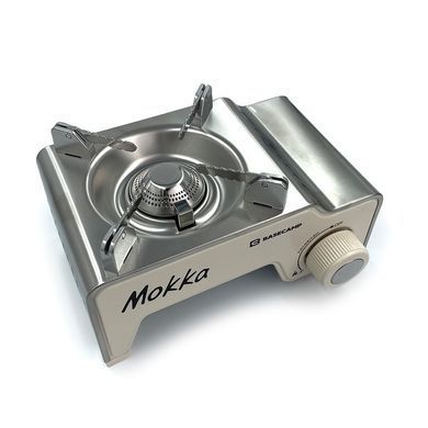 Портативная газовая плитка Base Camp Camping Stove Mokka, Bone White (BCP 51417)