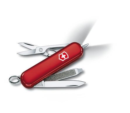 Швейцарский складной нож Victorinox Signature Lite (58мм 7 функций) красный (0.6226)