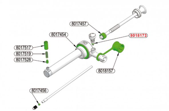 Ущільнювальне кільце регулятора паливного насоса Optimus O-Ring for Pump Spindle для Nova/Nova+ (8018173)