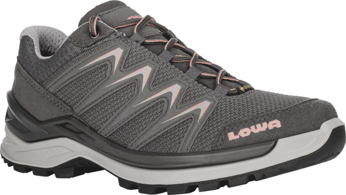 Кросівки трекінгові жіночі LOWA Innox Pro GTX LO W, Anthracite/Rose, 37.5 (4063606038767)