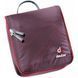 Косметичка Deuter Wash Center II, Aubergine/Fire (DTR 39464.5522)