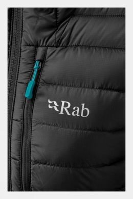 Женский легкий пуховик Rab Microlight Alpine Jacket Wmns, Black, 8 (RB QDB-13-B-8)