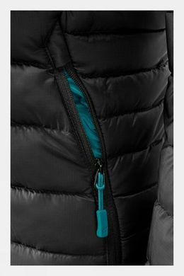 Жіночий легкий пуховик Rab Microlight Alpine Jacket Wmns, Black, 8 (RB QDB-13-B-8)