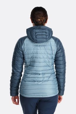 Жіночий легкий пуховик Rab Microlight Alpine Jacket Wmns, Black, 10 (RB QDB-13-B-10)