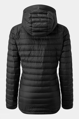 Женский легкий пуховик Rab Microlight Alpine Jacket Wmns, Black, 8 (RB QDB-13-B-8)