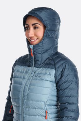 Жіночий легкий пуховик Rab Microlight Alpine Jacket Wmns, Black, 10 (RB QDB-13-B-10)