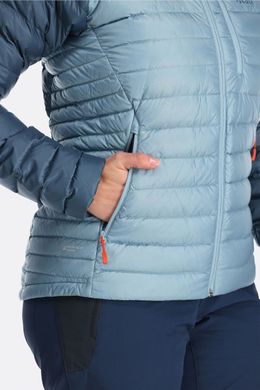 Жіночий легкий пуховик Rab Microlight Alpine Jacket Wmns, Black, 8 (RB QDB-13-B-8)