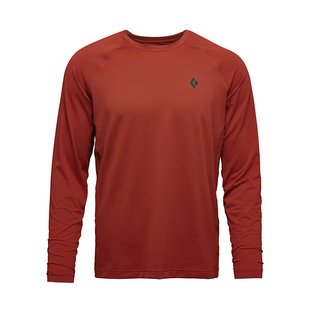 Футболка с длинным рукавом мужская Black Diamond M Alpenglow LS Crew, Burnt Sienna, L (BD 7520926044LRG1)