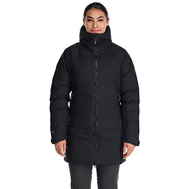 Зимова куртка-парка жіноча Rab Valiance Parka W Black, S (RB QDB-51-10)