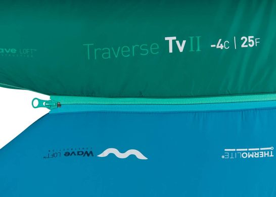 Женский спальный мешок Venture VTI (0/-6°C), 170 см - Left Zip, Blue от Sea to Summit (STS AVT1-WR)