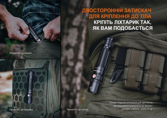 Ліхтар ручний Fenix PD36R V2.0 (PD36RV20)