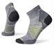 Шкарпетки чоловічі Smartwool Run Zero Cushion Ankle, Medium Gray, L (SW SW001653.052-L)