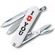 Швейцарський розкладний ніж Victorinox Classic The Gift (58мм 7 функцій) білий 0.6223.857