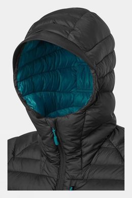 Женский легкий пуховик Rab Microlight Alpine Jacket Wmns, Black, 10 (RB QDB-13-B-10)