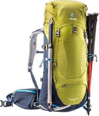 Рюкзак Deuter Aircontact Lite, 40+10 L, Moss/Navy (DTR 3340118.2313)