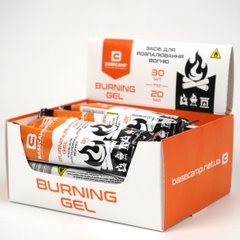 Гель для розпалювання BaseCamp Burning Gel, 30 стіків по 20 мл (BCP 50600)