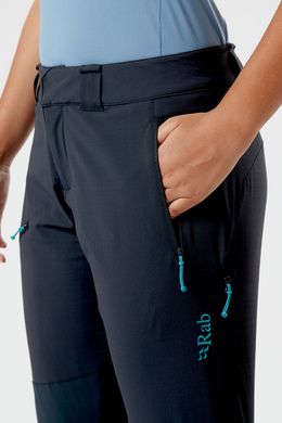 Штаны женские Rab Wmns Torque VR Pants, BELUGA, 12 (QVR-76-BE-12)