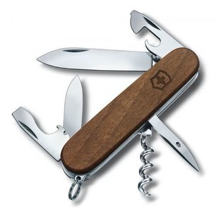 Швейцарський розкладний ніж Victorinox Spartan Wood (91мм 10 функцій) дерево 1.3601.63