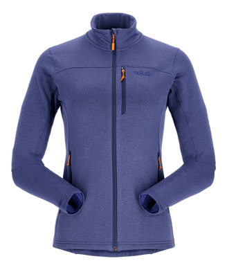 Жіноча флісова кофта Rab Graviton Jacket Wmns, Patriot Blue, 8 (RB QFF-58-PB-8)