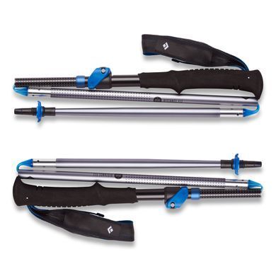Треккинговые палки Black Diamond Distance FLZ, 125 см, Pewter (BD 11253310161251)
