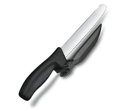 Нож для хлеба и нарезки Victorinox SwissClassic Dux 6.8663.21 (лезвие 210мм)