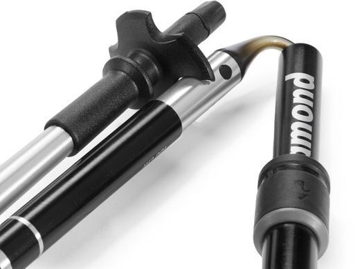 Треккинговые палки Black Diamond Distance FLZ, 125 см, Pewter (BD 11253310161251)
