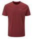 Футболка чоловіча Rab Mantle Tee, Oxblood Red Marl, XL (RB QBL-11-OR-XL)