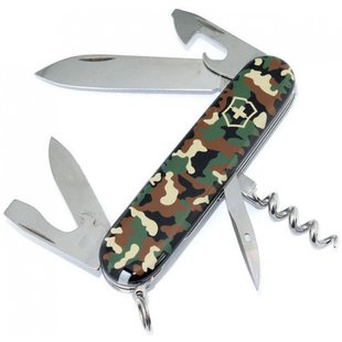 Швейцарський розкладний ніж Victorinox Spartan (91мм 12 функцій) камуфляж (1.3603.94)