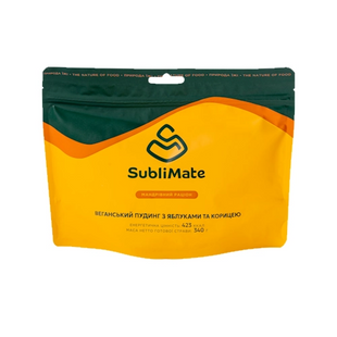 Веганский пудинг с яблоком и корицей SubliMate (4820303400026)