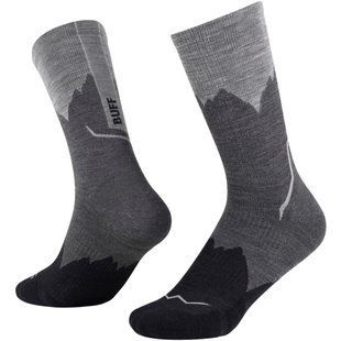 Носки Buff Merino Lightweight Crew Sock, Black, 42-44 (BU 137796.999.05.00)