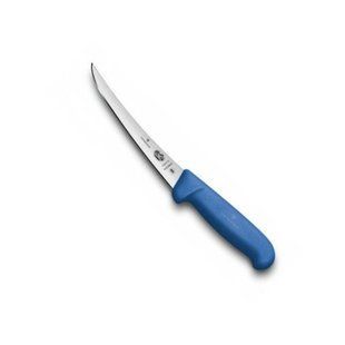 Нож бытовой, кухонный Victorinox Fibrox Boning Flex (лезвие: 150мм), синий 5.6612.15