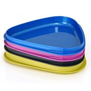 Набор из 4 тарелок Light My Fire Stack Plate 4-pack Blackpearl/Petroleum/Pinkmetal/Pirategold (LMF 40149215)