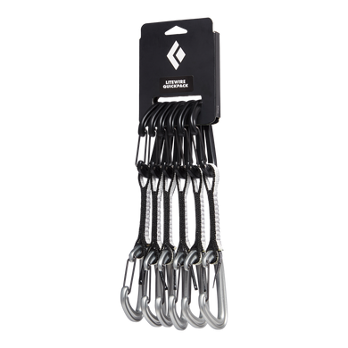 Набір карабінів Black Diamond LiteWire Quickpack, 12 см, No color (BD 3811310000ALL1)