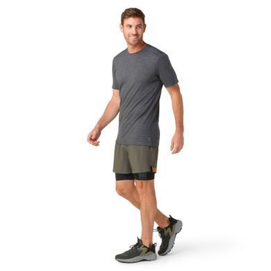 Футболка мужская Smartwool Men's Merino Short Sleeve Tee, Iron Heather, S (SW SW016948.D36-S)
