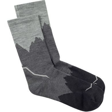 Шкарпетки Buff Merino Lightweight Crew Sock, Black, 42-44 (BU 137796.999.05.00)