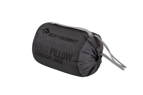 Надувная подушка Aeros Ultralight Pillow, 14х44х32см, Grey от Sea to Summit (STS APILULLGY)