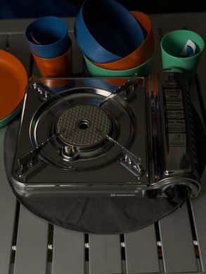 Портативная газовая плитка BaseCamp Camping Stove Mini Ceramic (BCP 51600)
