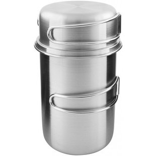 Набір кухлів Tatonka Handle Mug 850 Set, Silver (TAT 4174.000)