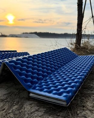 Коврик кемпинговый Base Camp Expedition IXPE, 185x55x1.5см, Dark Blue (BCP 20302)