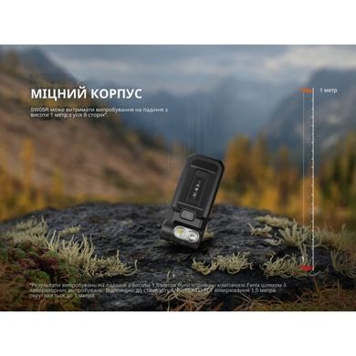 Ліхтар ручний Fenix SW05R-RED LED, Black (6942870311821)