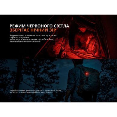 Ліхтар ручний Fenix SW05R-RED LED, Black (6942870311821)