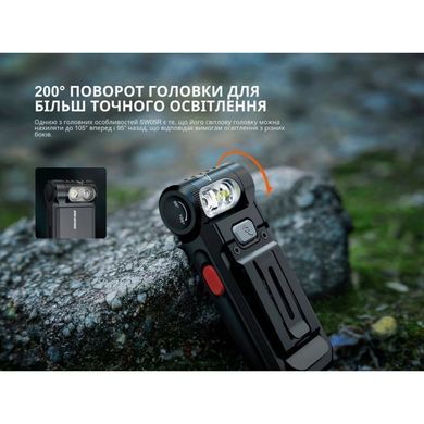 Ліхтар ручний Fenix SW05R-RED LED, Black (6942870311821)