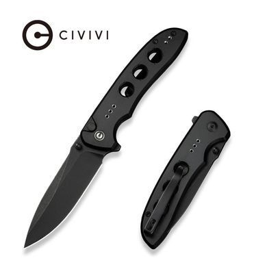 Ніж складаний Civivi Hyperpulse, Black (689826337660)