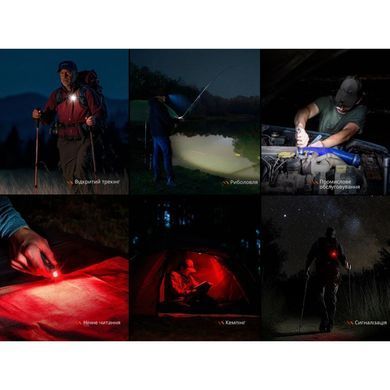 Ліхтар ручний Fenix SW05R-RED LED, Black (6942870311821)