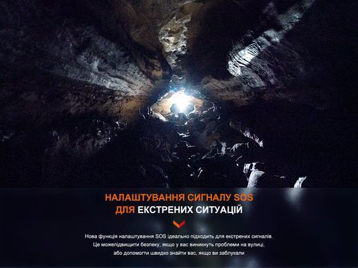 Фонарь ручной Fenix PD40R V3.0 (PD40RV30)