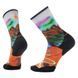 Носки мужские Smartwool Trail Run Targeted Cushion Singletrack Print, Orange Rust, XL (SW SW002267.117-XL)