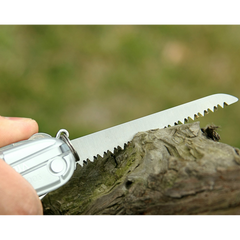 Швейцарский складной нож Victorinox Huntsman (91мм 15 функций) серебряный прозрачный (1.3713.Т7)