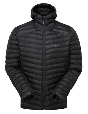 Чоловіча демісезонна куртка Rab Cirrus Flex Hoody, Black, M (RB QIP-31-BL-M)